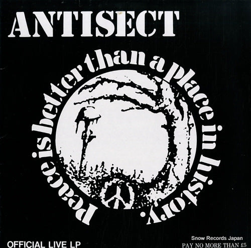 ANTISECT peace is better than a place in history DISCLP3