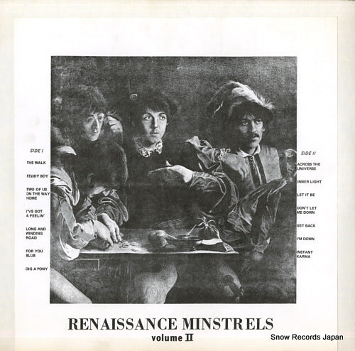 BEATLES, THE renaissance minstrels volume ii #726