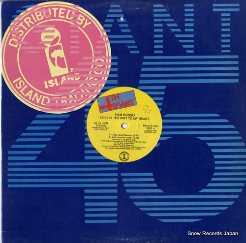 RUSSO, PAM love is the way to my heart BWAY477DJ
