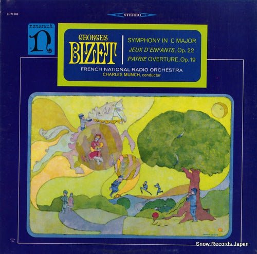 MUNCH, CHARLES bizet; symphony in c major / jeux d'enfants, op.22 / patrie overture, op.19 H-71183