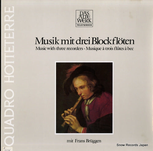 BRUGGEN, FRANS musik mit drei blockfloten 6.42365AW