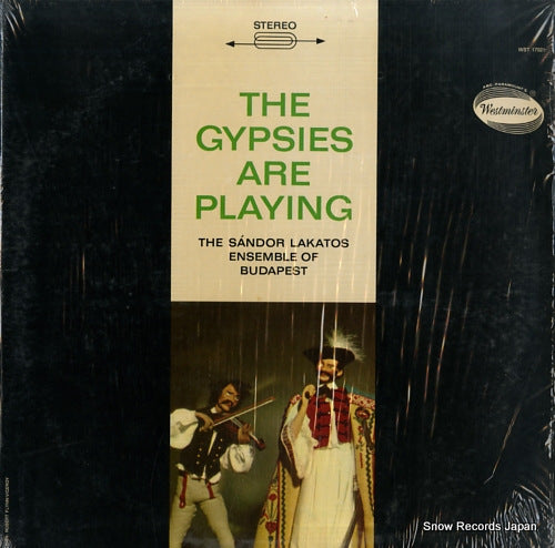 SANDOR LAKATOS ENSEMBLE OF BUDAPEST, THE the gypsies are playing WST17021