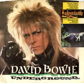 BOWIE, DAVID underground B-8323