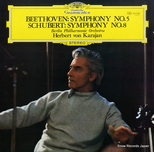 KARAJAN, HERBERT VON beethoven; symphony no.5 MG2001
