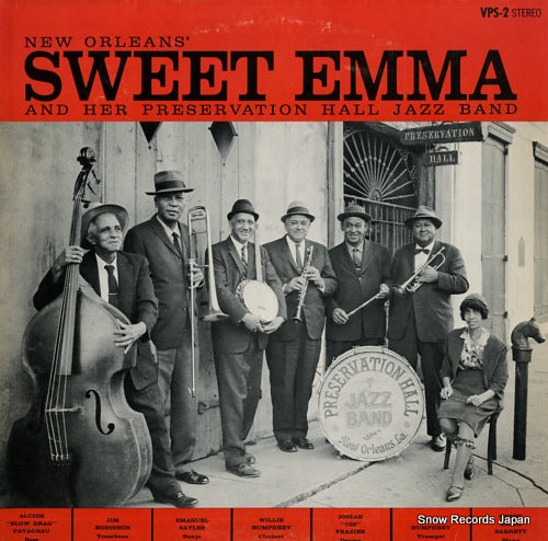 BARRETT, EMMA new orleans' sweet emma and her preservation hall jazz band VPS-2