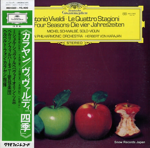 KARAJAN, HERBERT VON antonio vivaldi; le quattro stagioni MG2382