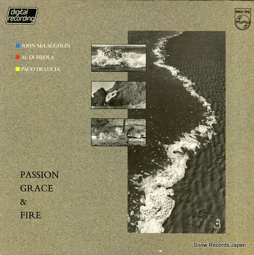 MCLAUGHLIN, JOHN/AL DI MEOLA/PACO DE LUCIA passion grace and fire 811334-1