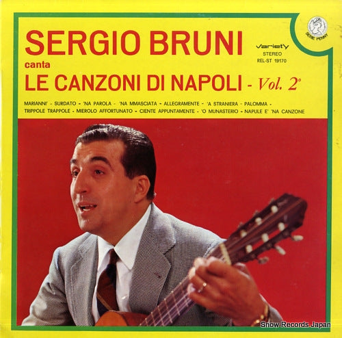 BRUNI, SERGIO canta le canzoni di napoli 2 REL-ST19170