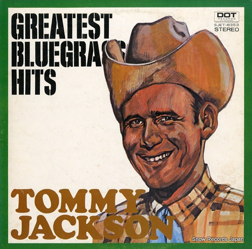 JACKSON, TOMMY greatest bluegrass hits SJET-8353