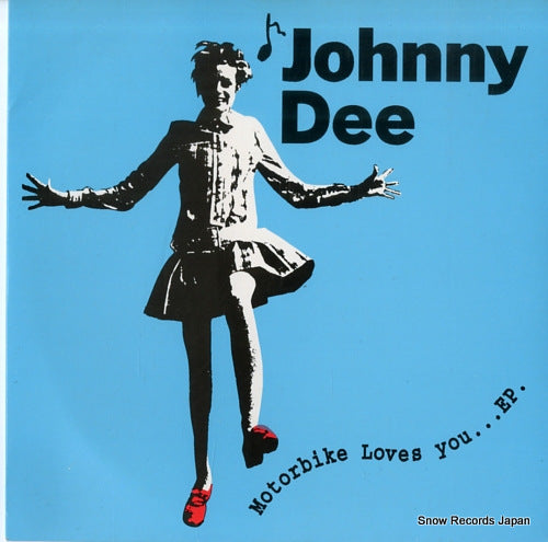 JOHNNY DEE motorbike loves you PAD5