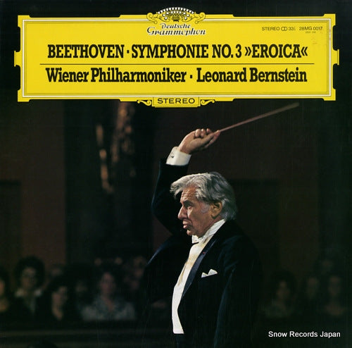 BERNSTEIN, LEONARD beethoven; symphony no.3 "eroica" 28MG0017