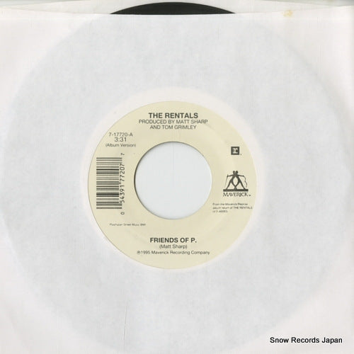 RENTALS, THE friends of p. 7-17720