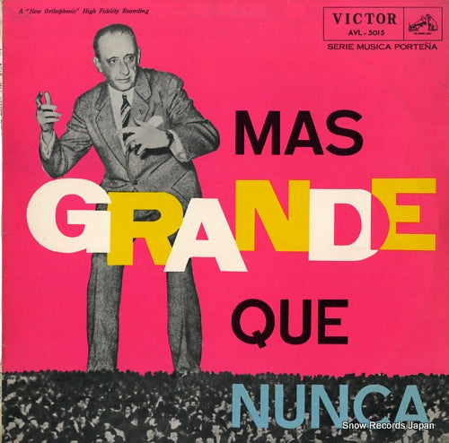 D'ARIENZO, JUAN mas grande que nunca AVL-5015