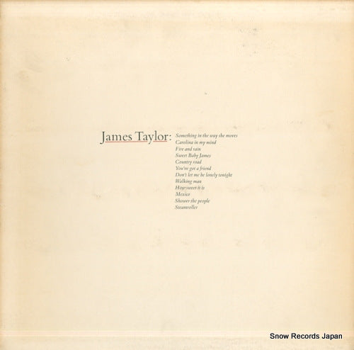 TAYLOR, JAMES greatest hits BS2979