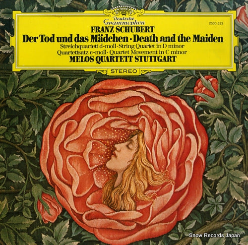 MELOS QUARTETT STUTTGART schubert; streichquartett nr.14 "der tod und das madachen" 2530533