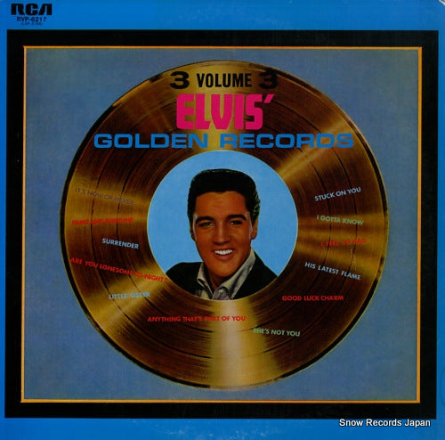 PRESLEY, ELVIS elvis' golden records vol.3 RVP-6217
