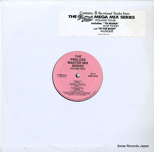 V/A the prelude master mix series volume four P-MAXI04