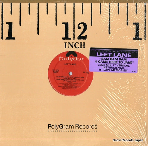 LEFT LANE bam bam bam(i came here to jam) 885789-1