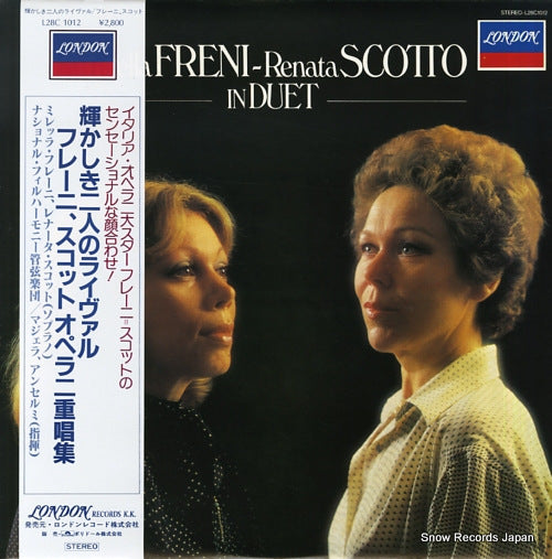 FRENI, MIRELLA, AND RENATA SCOTTO mirella freni - renata scotto in duet L28C1012