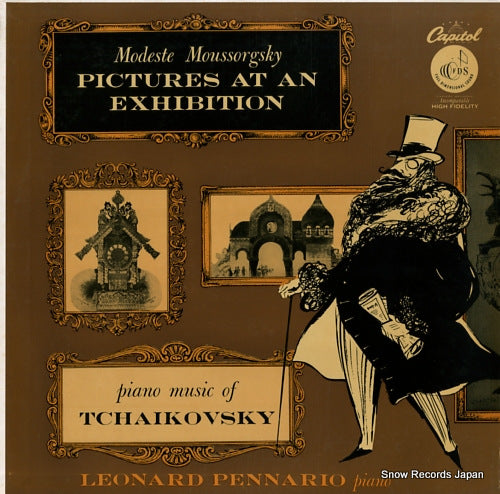 PENNARIO, LEONARD moussorgsky; pictures at an exhibition P8323