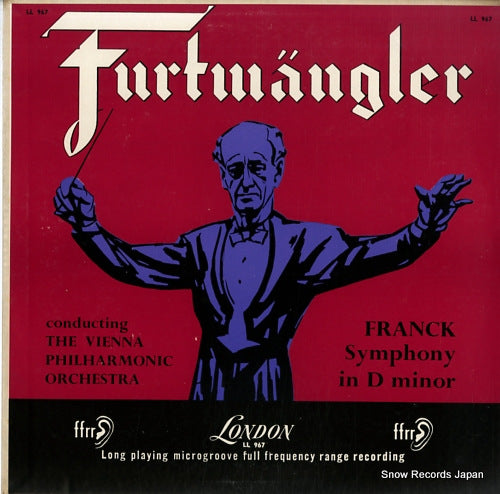 FURTWANGLER, WILHELM franck; symphony in d minor LL967
