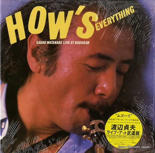 WATANABE, SADAO how's everything - sadao watanabe live at budokan 38AP10001 / C2X36776