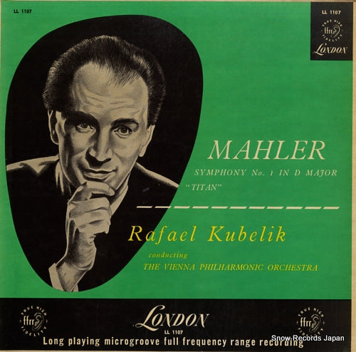 KUBELIK, RAFAEL mahler; symphony no.1 in d major "titian" LL1107