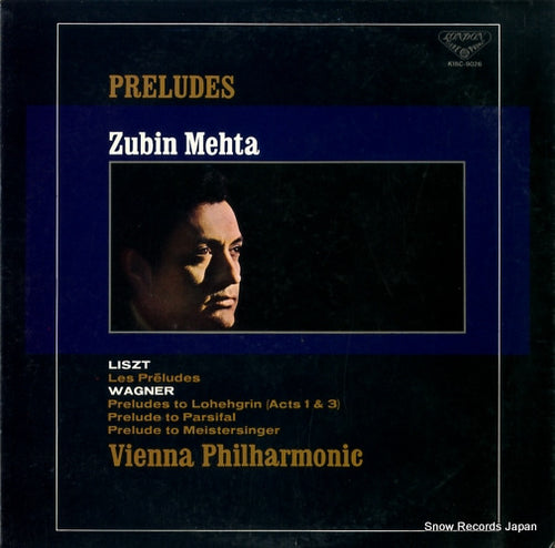 MEHTA, ZUBIN liszt; les preludes / wargner; lohengrin-prelude to act 1 K15C-9026