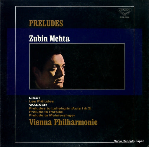 MEHTA, ZUBIN liszt; les preludes / wargner; lohengrin-prelude to act 1 K15C-9026