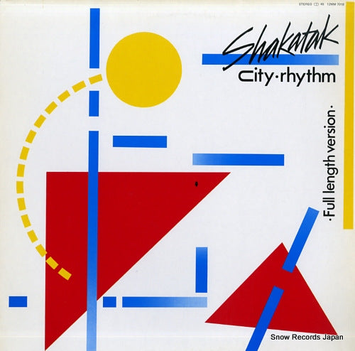 SHAKATAK city rhythm 12MM7018