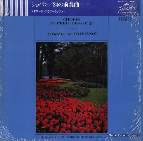 AUER, EDWARD chopin; 24 preludes op.28 AA.5078