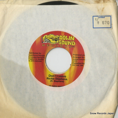 STEPHENS, RICHIE don't leave 15193