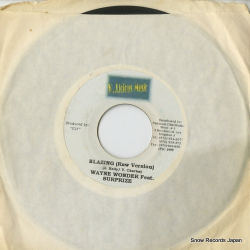 WONDER, WAYNE FEAT. SURPRIZE blazing(clean version) 1839