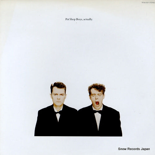 PET SHOP BOYS actually RP28-5507