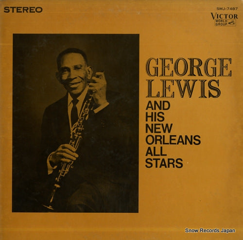 LEWIS, GEORGE george lewis and his new orleans all stars SMJ-7487