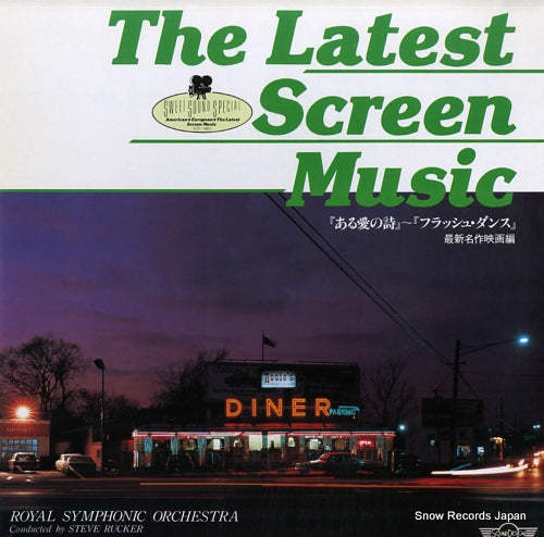 RUCKER, STEVE the latest screen music 1342-15(30SD)