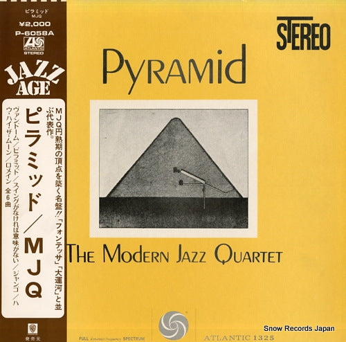 MODERN JAZZ QUARTET, THE pyramid P-6058A