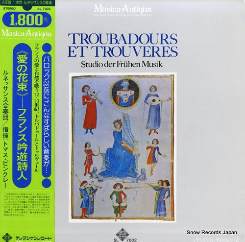 STUDIO DER FRUHEN MUSIK troubadours et trouveres SL7002
