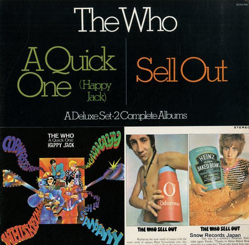 WHO, THE a quick one/the who sell out MCA2-4067