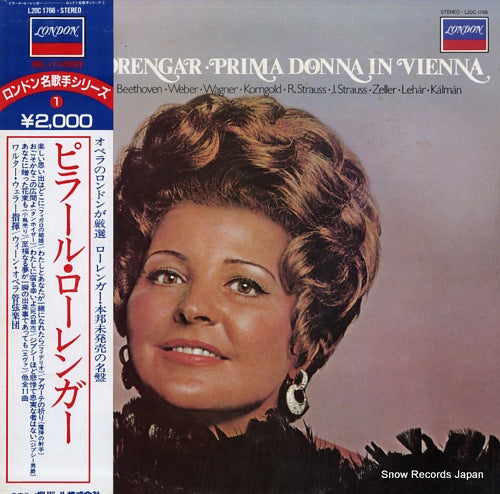 LORENGAR, PILAR prima donna in vienna L20C-1766