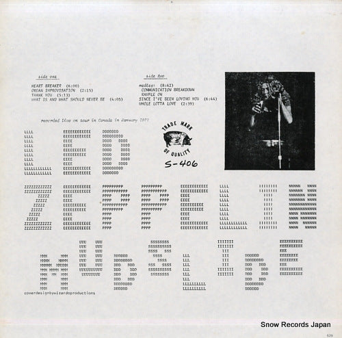 LED ZEPPELIN mudslide S-406