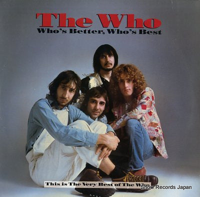 WHO, THE who's better, who's best MCA2-8031