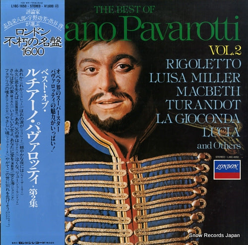 PAVAROTTI, LUCIANO the best of luciano pavarotti L16C-1650