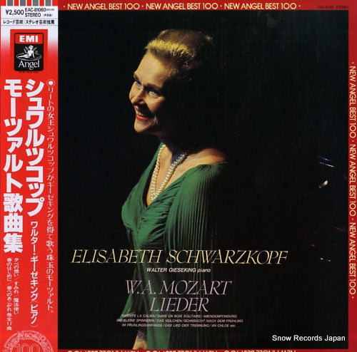 SCHWARZKOPF, ELISABETH w.a.mozart lieder EAC-81060