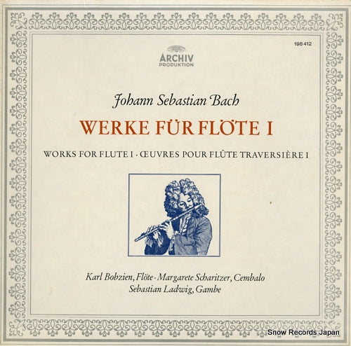 BOBZIEN, KARL bach; werke fur flote i 198412