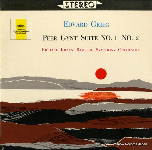 KRAUS, RICHARD grieg; peer gynt suite no.1 no.2 SLG-1027