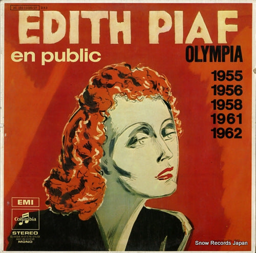 PIAF, EDITH en public 2C.152.11025/27