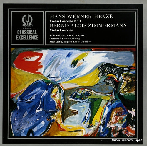 LAUTENBACHER, SUSANNE henze / zimmermann; violin concerto H-5046V