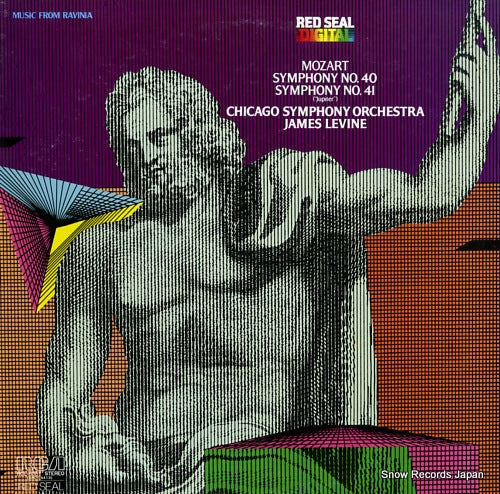 LEVINE, JAMES mozart; symphony no.40 & 41 "jupiter" RCL-8351