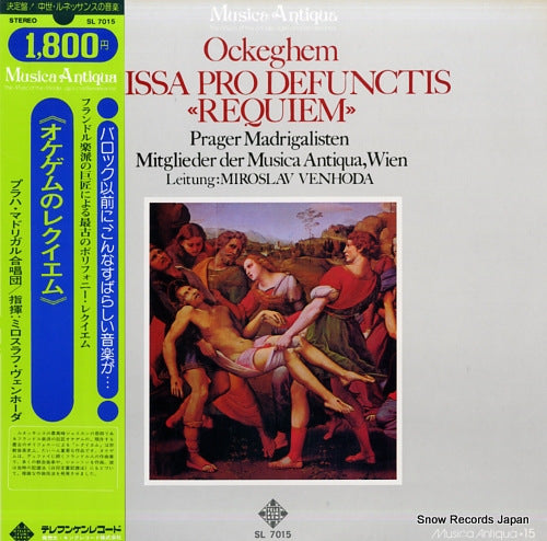 VENHODA, MIROSLAV ockeghem; missa pro defunctis "requiem" SL7015